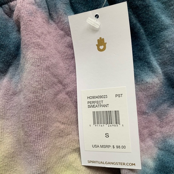 Spiritual Gangster perfect sweatpants in tie-dye - Picture 10 of 14